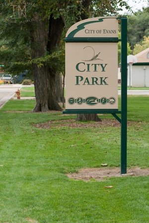 City Park Sign